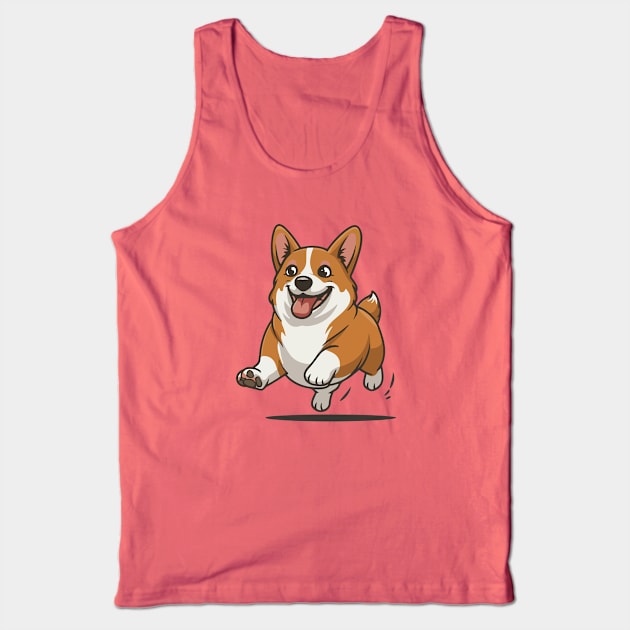 National Welsh Corgi Day – March Tank Top by irfankokabi